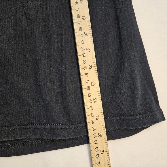 COPY - 2 Pc Lyn Dorf Wine Lovers Solid Black Tops Women's Size XL 100 %Cotton - Picture 5 of 16